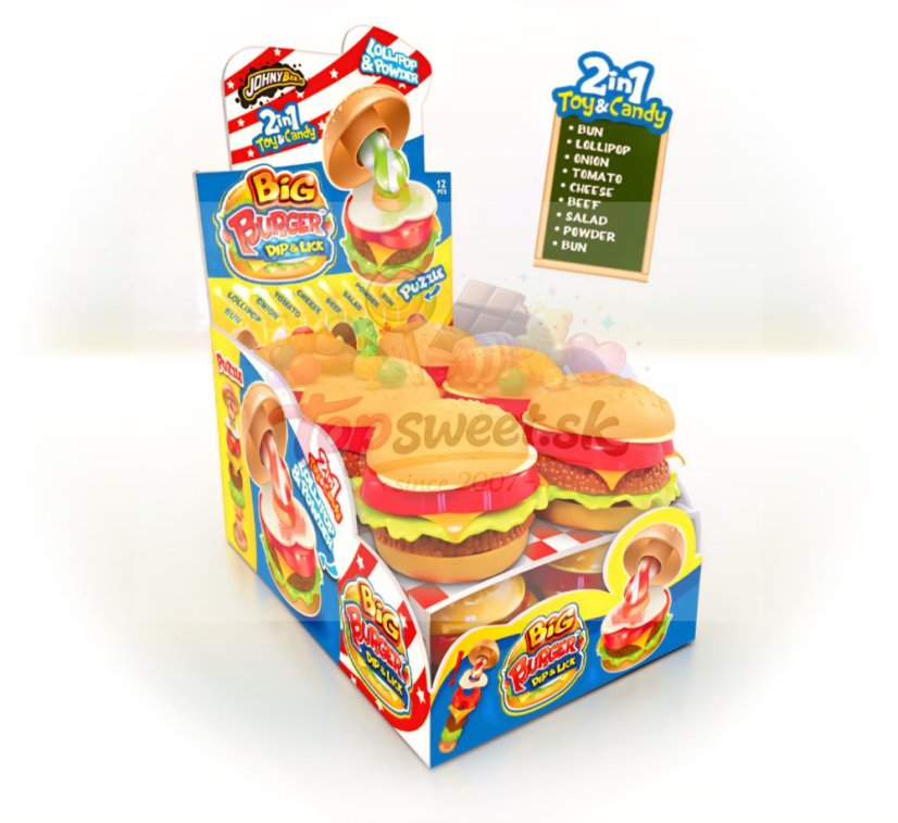 Johny Bee Big burger 21g/12
