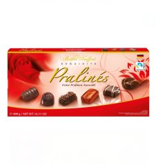 Pralines 400g červené/12