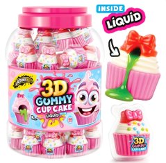 Johny Bee 3D Gummy cupcake 18g/60