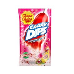 Chupa Crazy dips Jahoda 16g/24