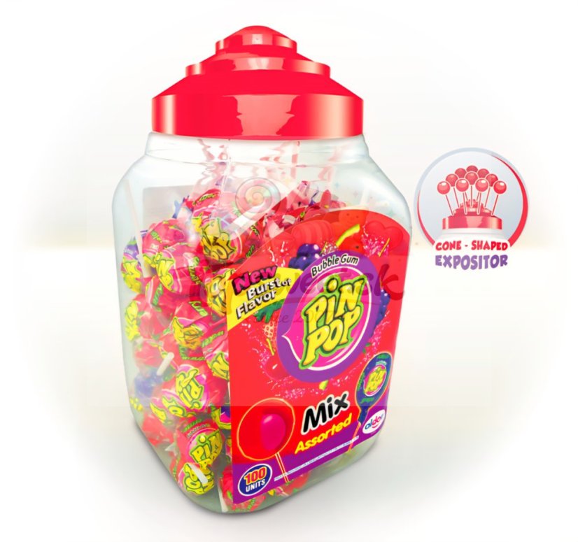 Pin Pop 18g Mix Assorted/100