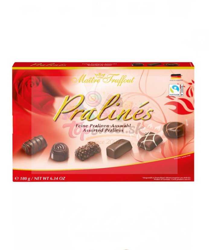 Pralines 180g červené/8 Pralines 180g červené/8