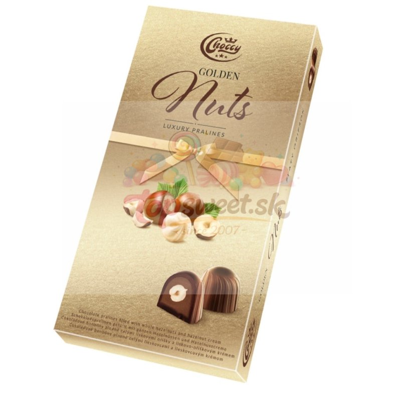 Choccy Golden Nuts 98g/16