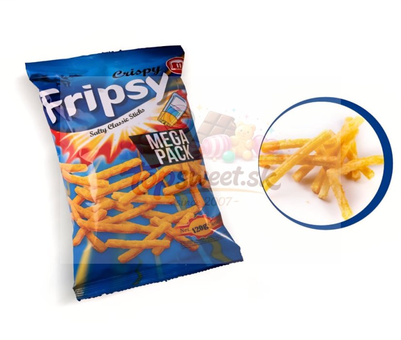 Fripsy Sticks 120g  - slané/12