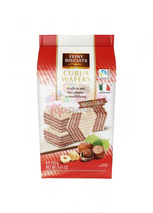 Cubus Wafers Napolitaner (orech) 125g/12