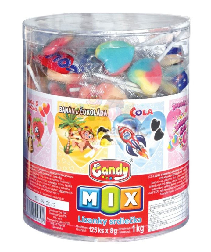 Srdiečko Mix 8g/125 Srdiečko Mix 8g/125
