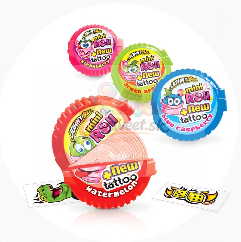 Johny Bee Mini Roll 18g s tetovačkou/30