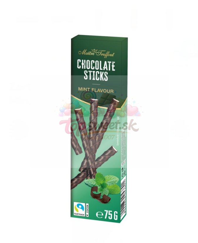 Chocolate Sticks 75g mentol/24