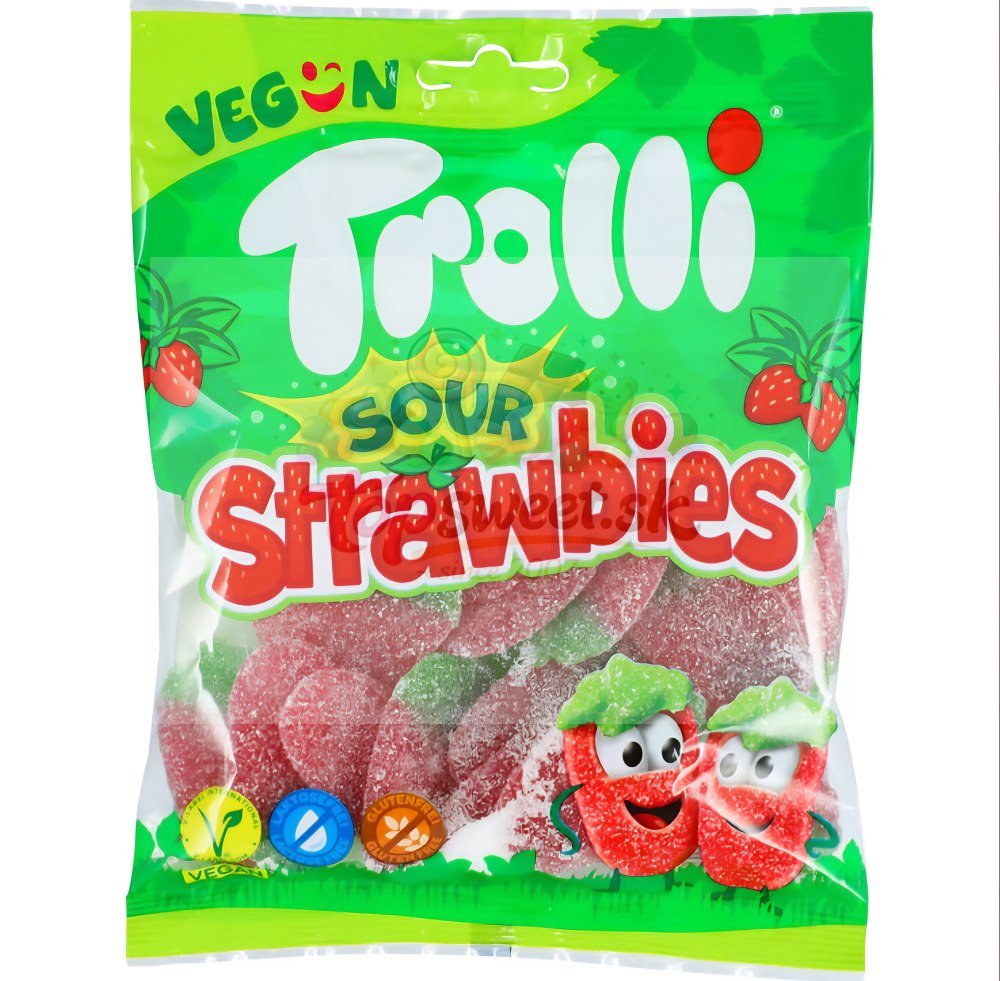 Trolli Sour Strawbies 175g/18