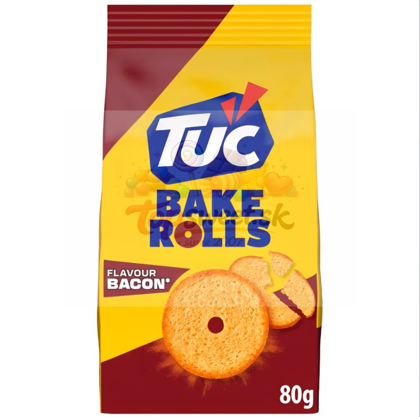 Tuc Bake Rolls slanina 80g /15