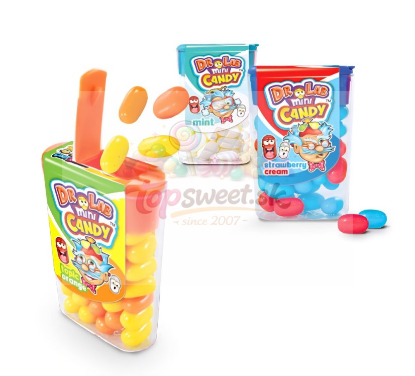 Johny Bee Dr. Lab Mini candy soccer 16g