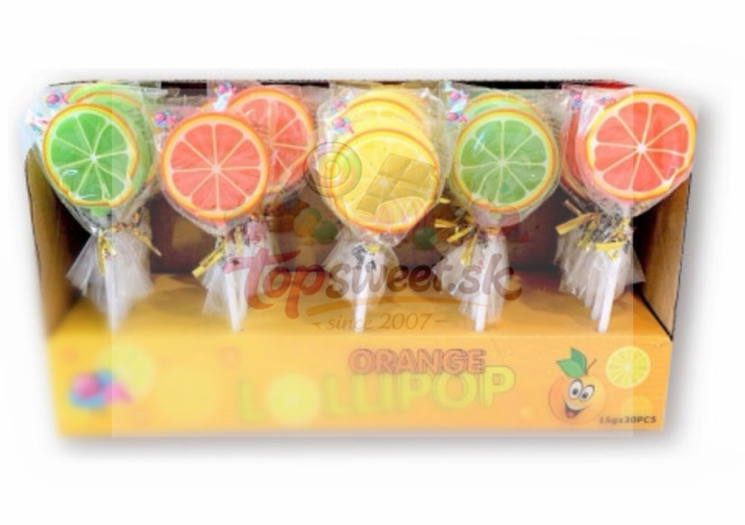 Lollipop 15g Orange/30