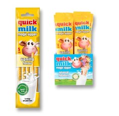 Quick Milk Vanilková slamka do mlieka 30g (5x6g)/20