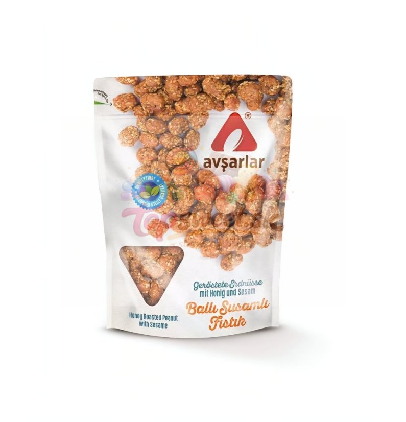 Arašidy v mede so sezamom 200g/12 Arašidy v mede so sezamom 200g/12