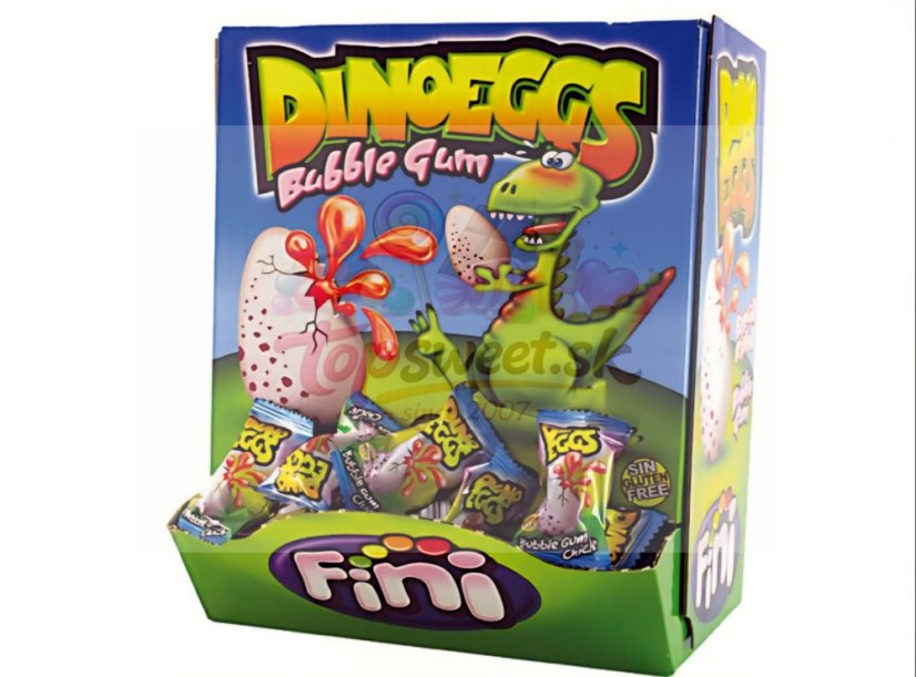Fini Dino Eggs 5g (1ks = 0,09 eur)/200 Fini Dino Eggs 5g (1ks = 0,09 eur)/200