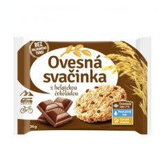 Ovsená desiata s belgickou čokoládou 36g/20