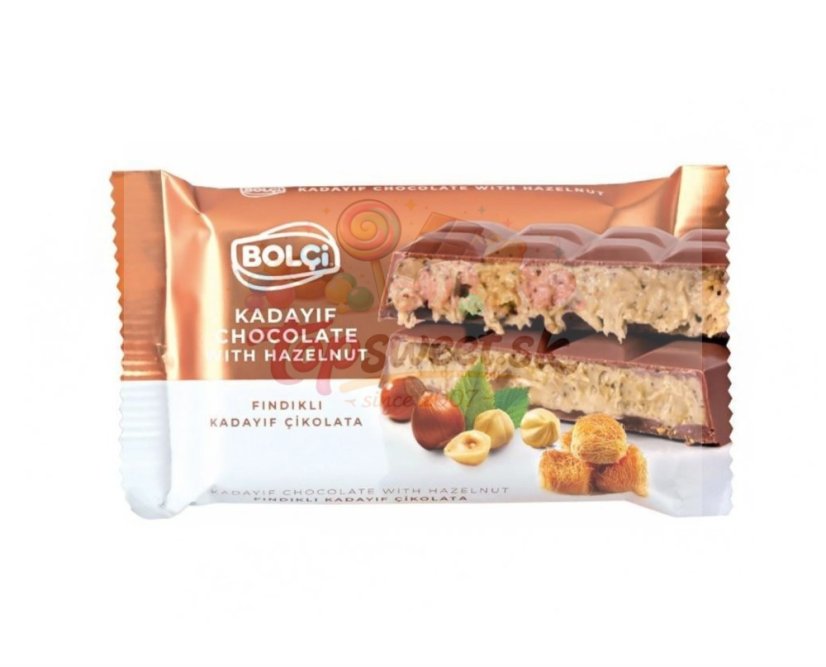 Kadayif Chocolate 65g Hazelnut /20