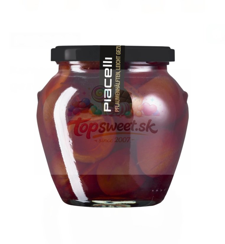Slivkový kompót, jemne sladený 560 g/12 Slivkový kompót, jemne sladený 560 g/12