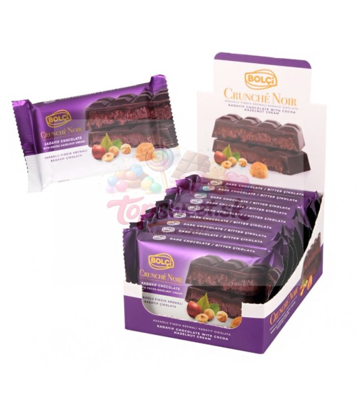 Kadayif Dark Chocolate 65g Cocoa Hazelnut 1+1 zdarma/10