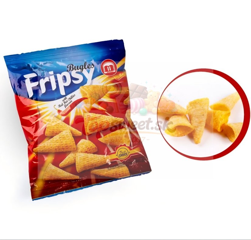 Fripsy Bugles 50g - chilli/25