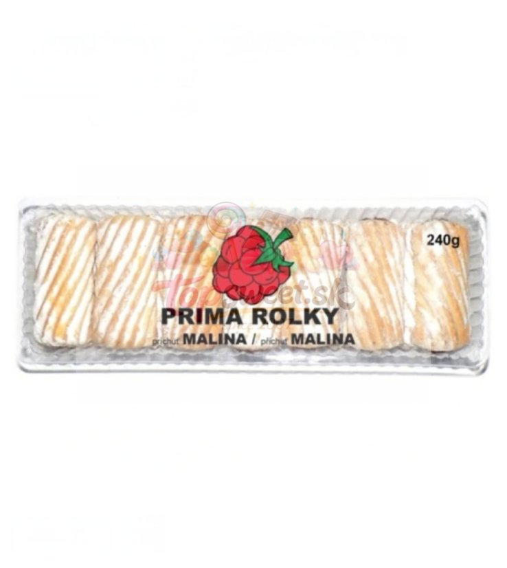 Prima Rolky 240g malina/20 Prima Rolky 240g malina/20