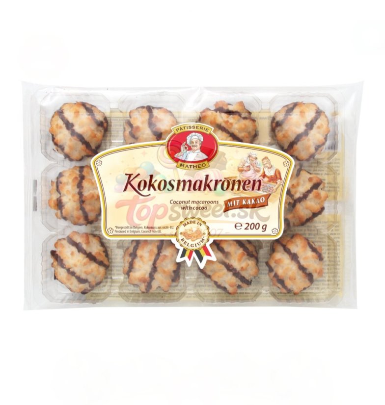 Kokosky s čokoládou 200g/14