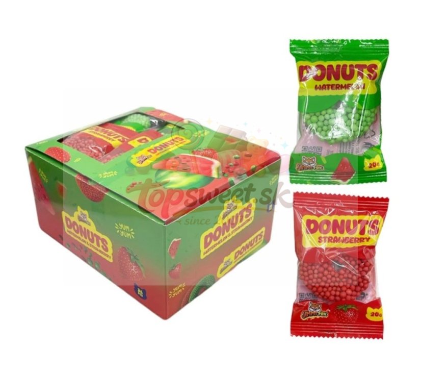 Donuts 20g strawberry/watermelon/36
