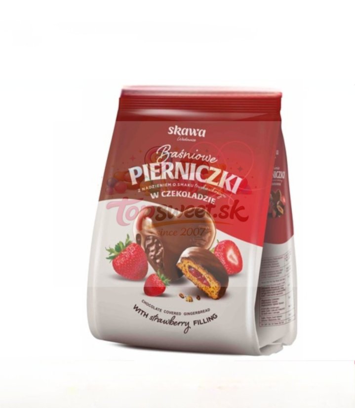 Perník plnený jahoda 150g/12