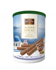 Trubičky plech 400g kakao-oriešok/12