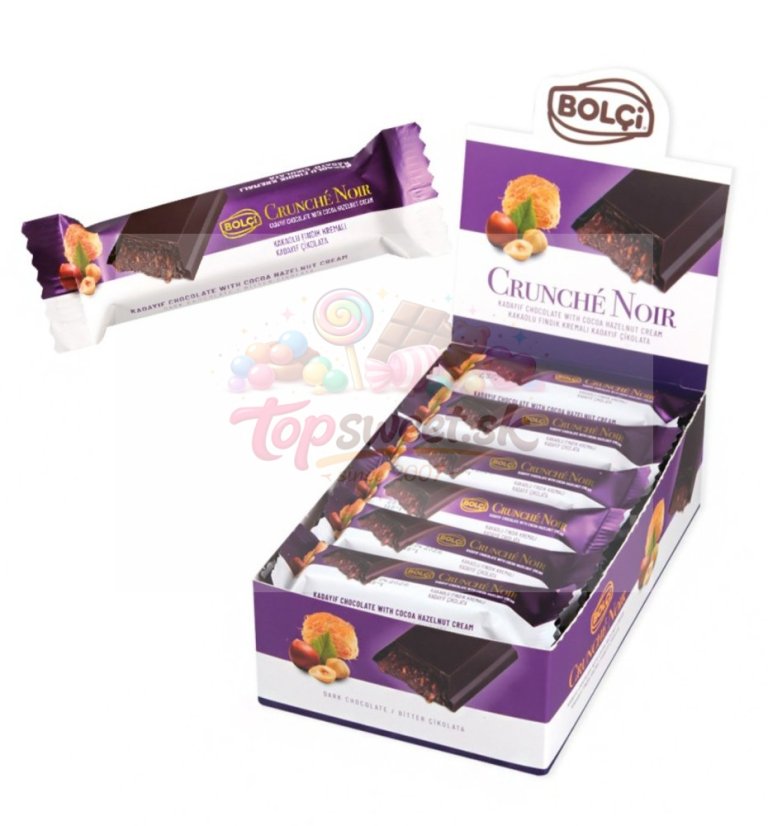 Kadayif Dark Chocolate 30g Cocoa Hazelnut 1+1 zdarma/24