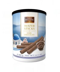 Trubičky 400g plech horká čokoláda/12