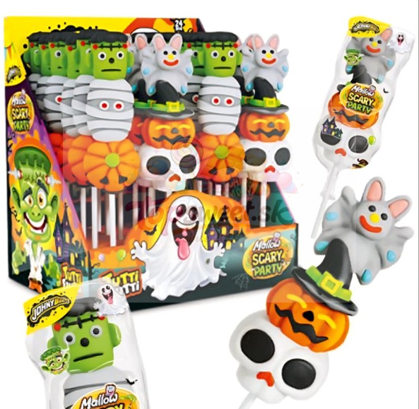 Johny Bee Mallow Scary pop 35g/24