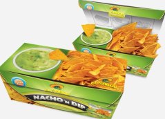 Nacho+dip avokádo 175g/12