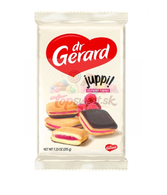 Biskopčiki Jaški (Juppi) 205g - Malina/8