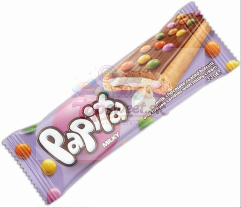 Papita 33g mliečna/24