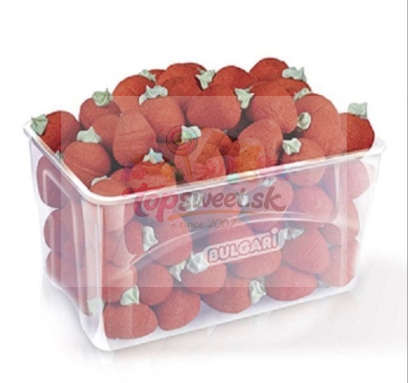 Marshmallow - velké jahody 24g (1ks = 0,39)/60 Marshmallow - velké jahody 24g (1ks = 0,39)/60
