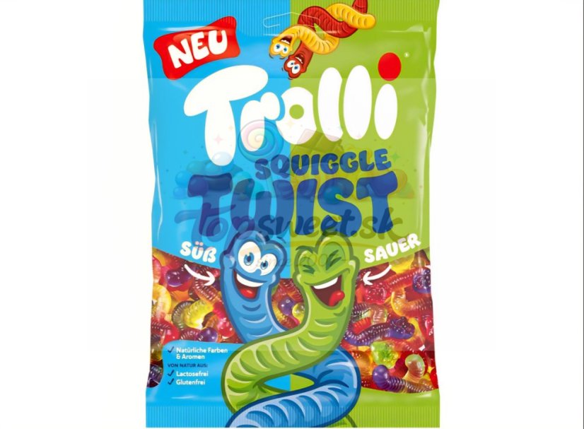 Trolli squiggle twist 175g/18