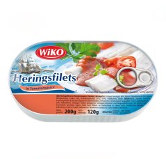 Sleďové filety v paradajkovej om. 200g/10