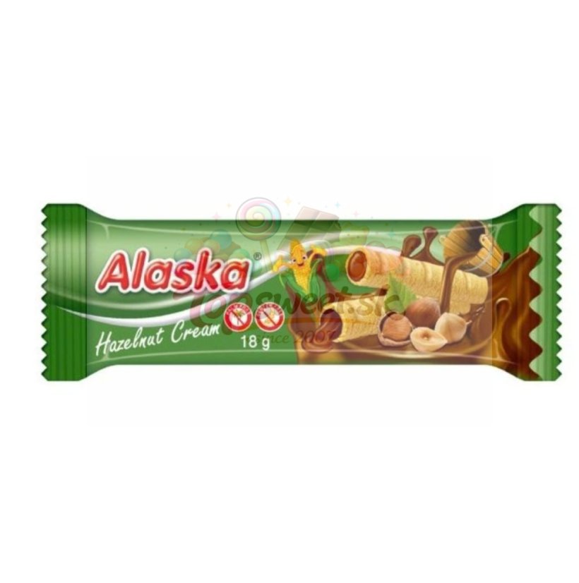Alaska trubička kukuričná 18g - oriešková/48 Alaska trubička kukuričná 18g - oriešková/48