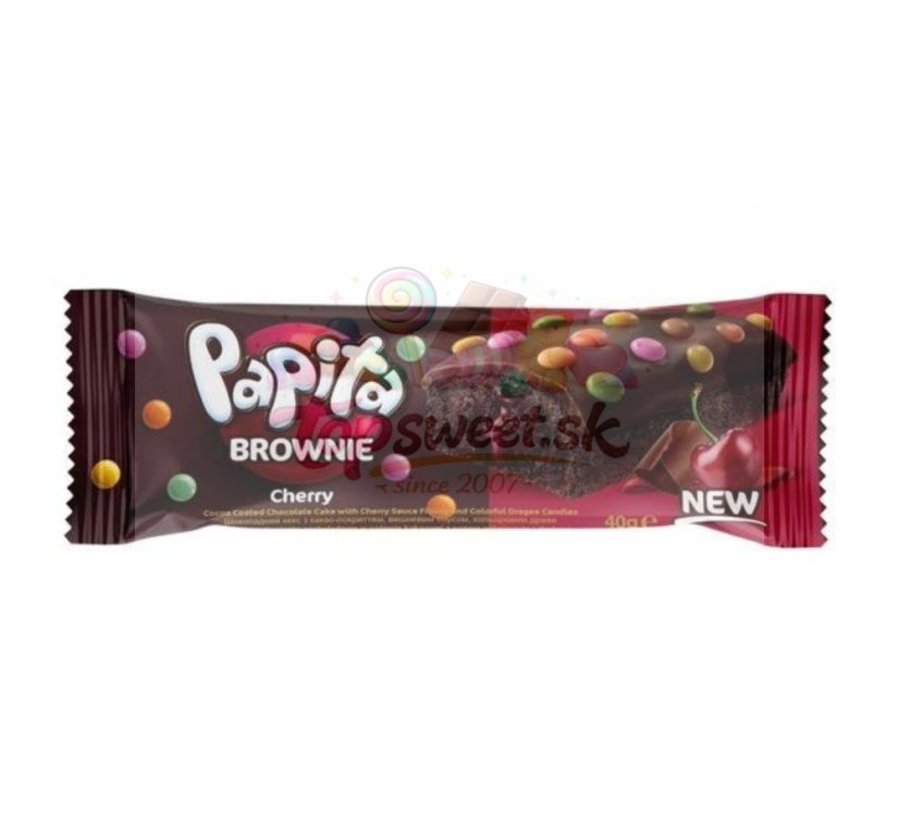 Papita Brownie Višňa 40g/24