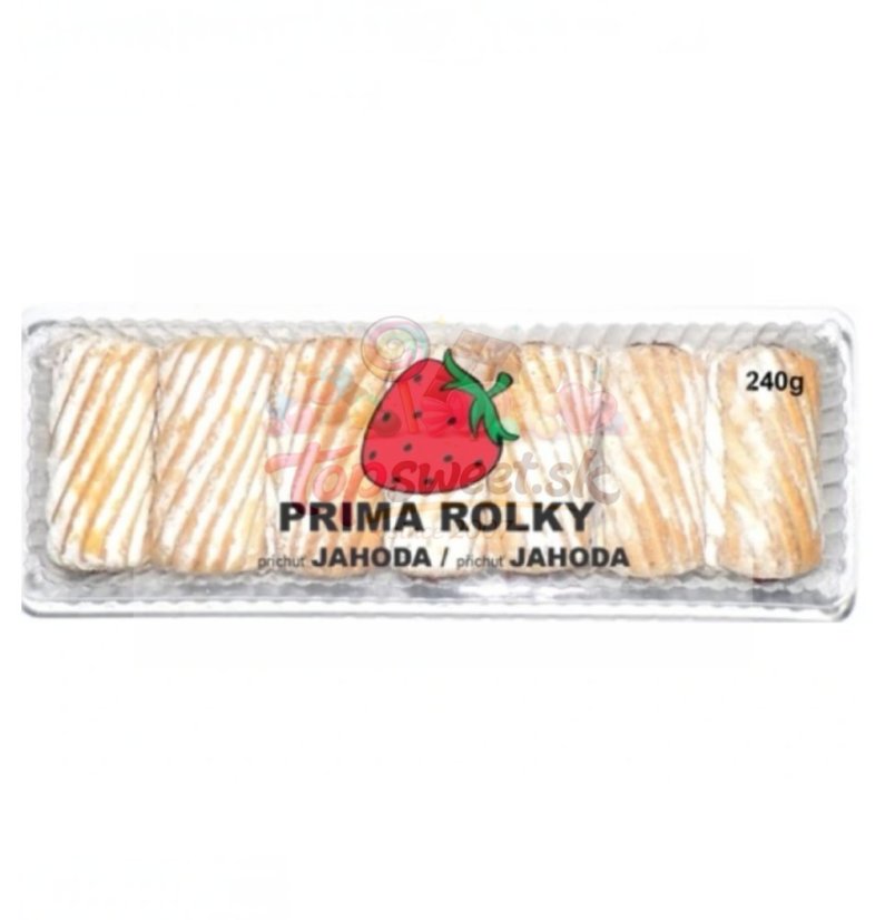 Prima Rolky 240g jahoda/20
