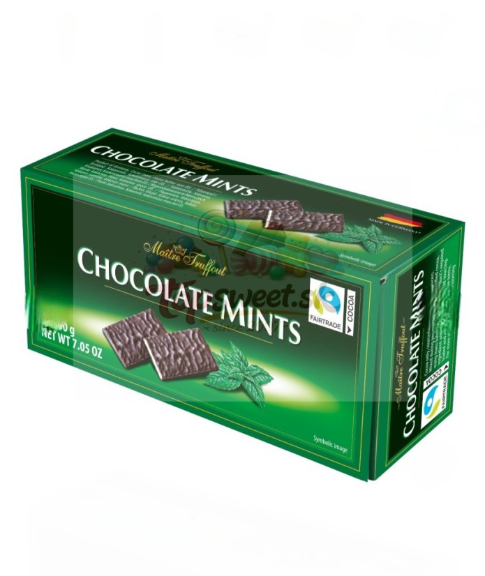 Chocolate mints 200g/16