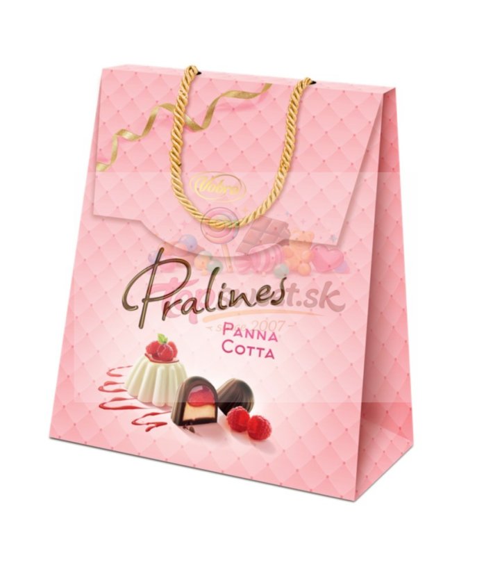 Pralines 200g Panna Cotta kabelka/6 Pralines 200g Panna Cotta kabelka/6