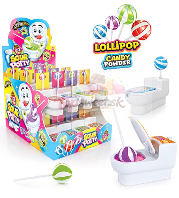 Johny Bee Sour potty 19g záchod/24