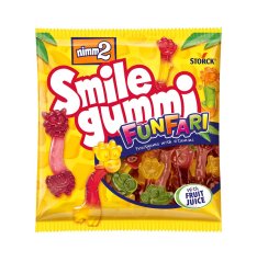 Nimm2 Smilegummi FunFari 90g/24
