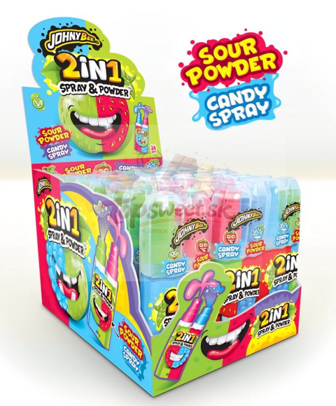 Johny Bee 2 in 1 spray + powder 20g/24