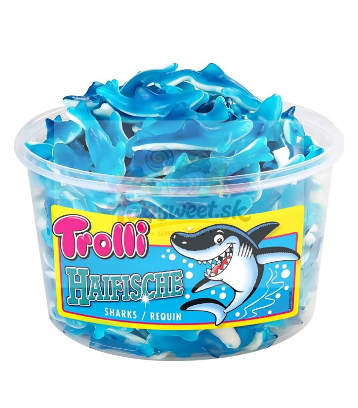 Trolli Žralok 8g (1ks = 0,10eur)/150 Trolli Žralok 8g (1ks = 0,10eur)/150