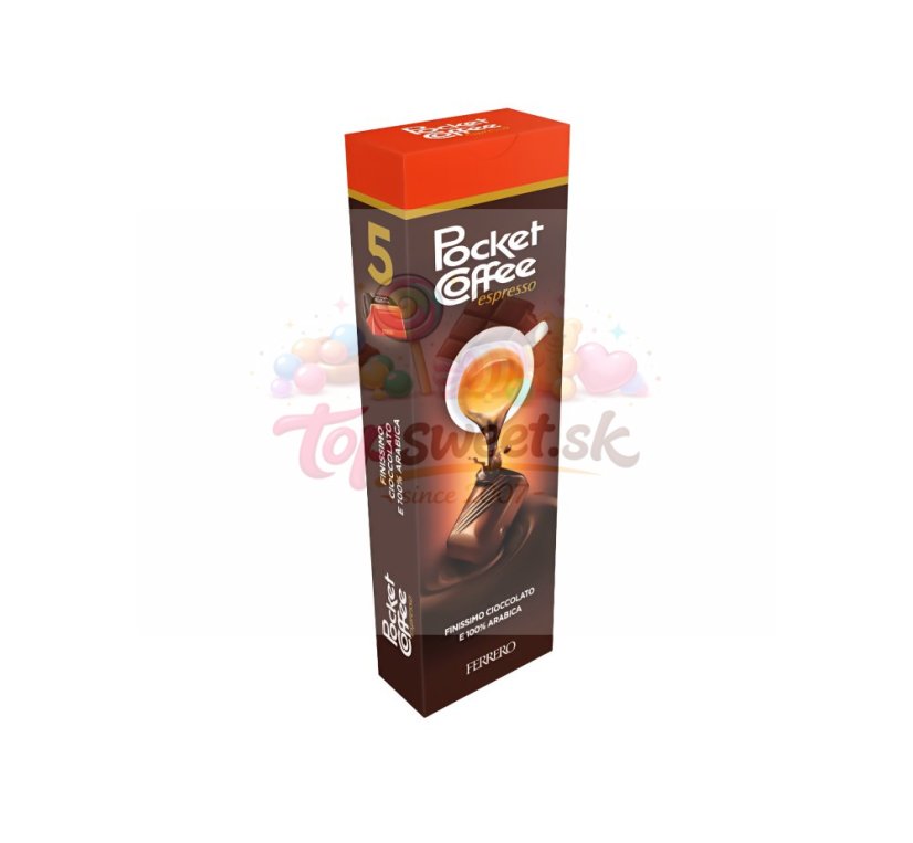 Pocket Coffee T5 63g/12