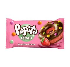 Papita Donut 40g - jahoda/24