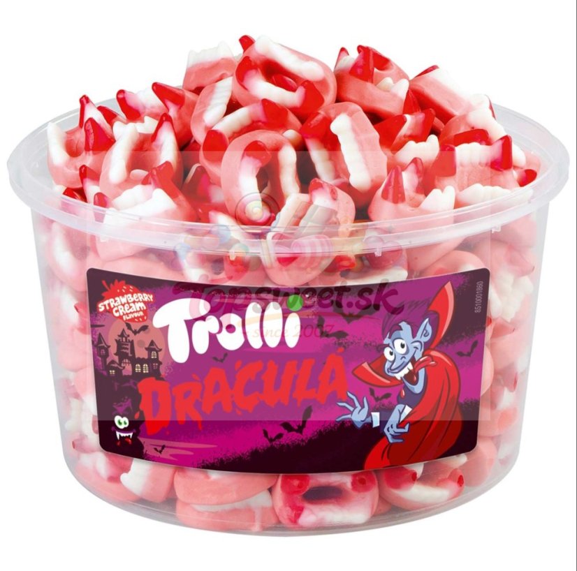 Trolli Dracula zuby 7g (1ks = 0,10 eur)/150